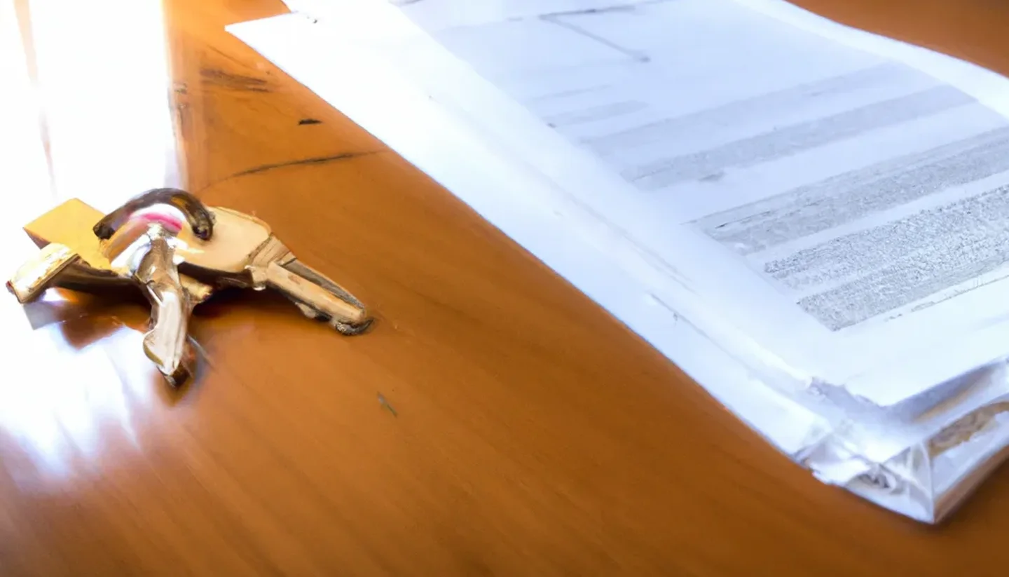 Closing attorney reviewing a direct land contract